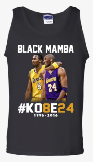 Kobe Bryant 24 Black Mamba Shirt Cotton Tank Top - Stand Up For What You Believe T-shirts Unisex Tank