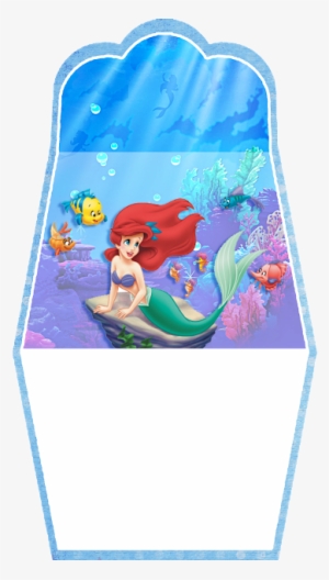 The Little Mermaid Birthday Free Printable Purse Invitations - Ariel's Ocean Floor Fun