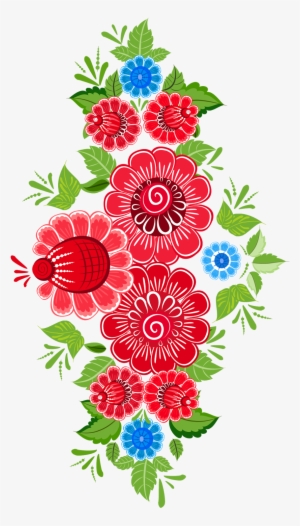 Royalty Free Download Flower Ornament Art Floral Design - Mexican Flowers Clipart Png