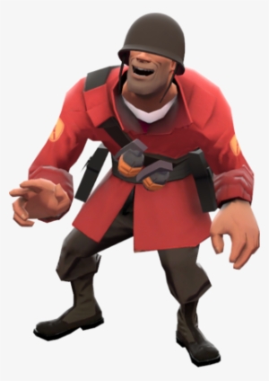 Soldier Taunt Laugh - Tf2 Soldier Png