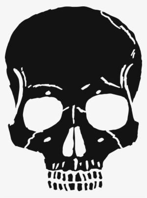 Bone Drawing Creepy - Skull Bones Png
