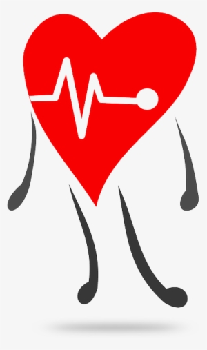 Heart, Love, Signal, Pulse, Person, Heartbeat, Ekg - Health Clipart