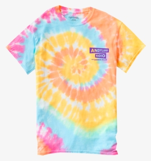 Official Andyland Radio Multi Tie Dye T-shirt