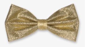 Bow Tie Gold Glitter - Fliege Herren Glitzer