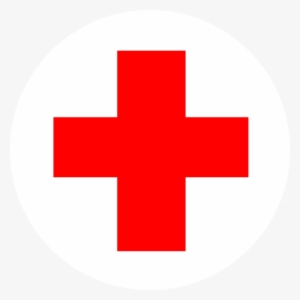 Red Cross Circle Clip Art At Clker - Red Cross Symbol Transparent