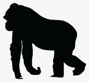 Gorilla Png - Animal Silhouettes