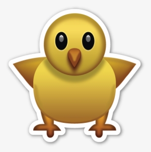 Front Facing Baby Chick - Front Facing Baby Chick Emoji T-shirt