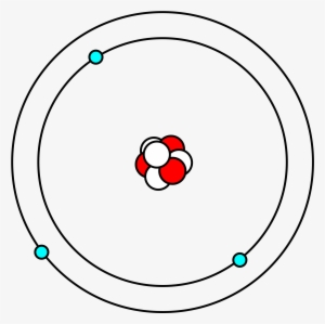 This Free Icons Png Design Of Lithium Atom In Bohr