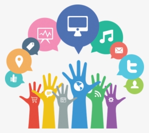 Simple Social Media Icons Transparent Background Marketing - Plan De Mercadeo Caracteristicas