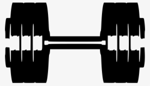dumbell dumbbell sport gym svg png icon free download - dumbbell sticker