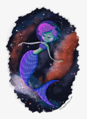 Swim On, Space Mermaid - Mermaid