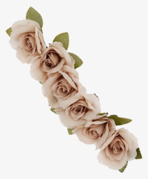 Flower Crown, Png, And Transparent Image - Beige Flowers Png