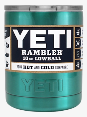 10oz Powder Coated Yeti- Mermaid Tail - Yeti Rambler Tumbler Lowball, 10oz, Stainless Steel
