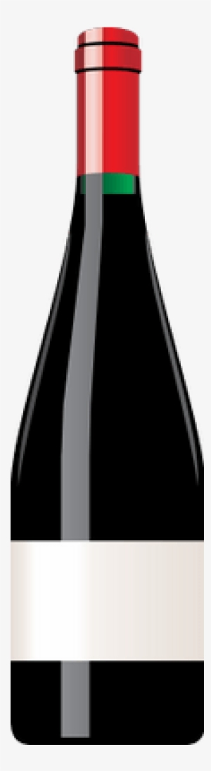 Bottle Of Wine Clipart - Wine Bottle Transparent Background