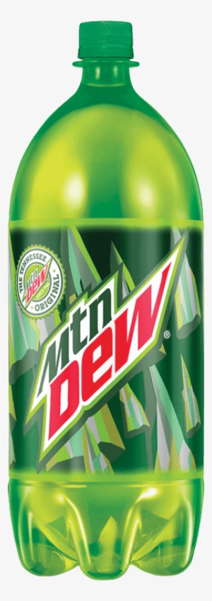 Mountain Dew Clipart Liter Soda - Mountain Dew - 2 L Bottle