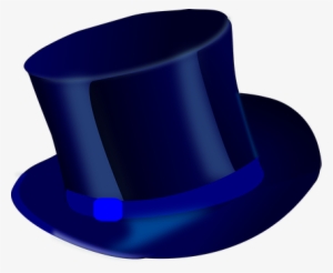 Top Hat Stovepipe Hat Topper Cap Club Blue - Sombrero De Copa Azul