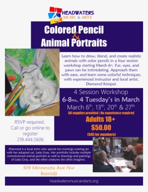 Poster Colored Pencil & Animal Portraits - Jean Louis Forain