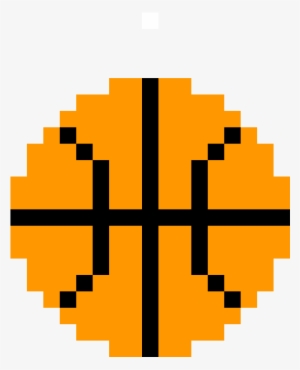 Pelota De Baloncesto - Basketball Perler Bead Pattern