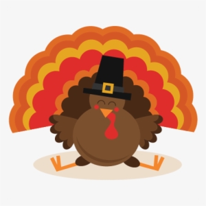 Png Library Download Cute Baby Turkey Clipart - Miss Kate Cuttables Thanksgiving