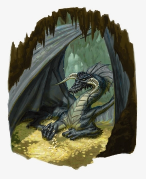 Black On Treasure - Black Dragons Dungeons And Dragons