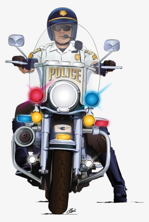 Tomorrow Afternoon - Police Motorcycle Png