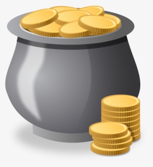 Open - Money Pot Clipart