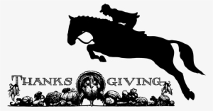 Horses Clipart Thanksgiving - Horse Sticker