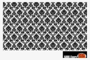 Clipart Free Library Floral Pattern Background Png - Napkin