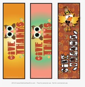 Download Cute Thanksgiving Bookmarks Clipart Thanksgiving - Thanksgiving