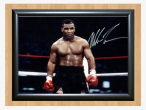 Iron Mike Tyson - Autographed Mike Tyson Photo - Authentic 16x20 Psa