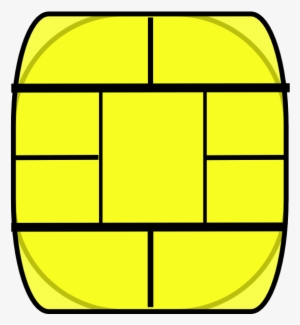 Card Chip Png - Smart Card Chip Png