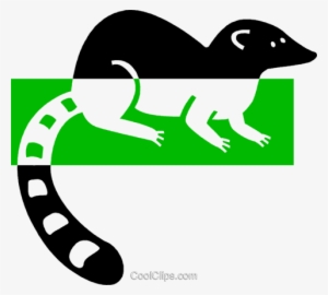 Lemur Royalty Free Vector Clip Art Illustration - Dog