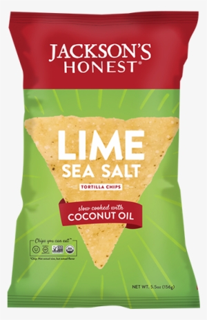 Lime & Sea Salt Tortilla Chips - Jackson's Honest Tortilla Chips