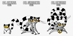 298kib, 1264x632, Lemur Orgy - Ring Tailed Lemur Pokemon