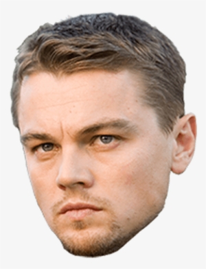 Face Leonardo Di Caprio - Leonardo Dicaprio Head Png