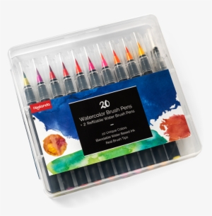 Hoolanda Watercolor Brush Pens - Brush