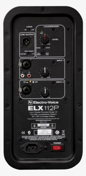 Ev Electro Voice Elx112p 12" Active 2-way Dj Pa Speakers - Electro Voice Elx112p