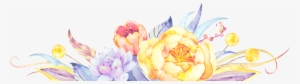 0℃素材1 Watercolor Flowers, Watercolour, Pen And Wash,
