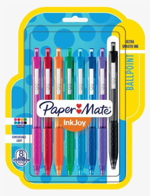 Paper Mate Inkjoy Retractable Ballpoint Pen Png Paper - Paper Mate Inkjoy 8
