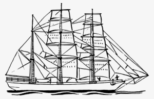 Ship Outline Drawing At Getdrawings Com Free - Tall Ships Logo Mug