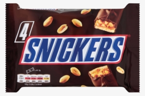 Snickers 4 X - Snickers Bars Pack 4