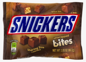 Snickers Unwrapped Bites 2.83 Oz Pack Of 12