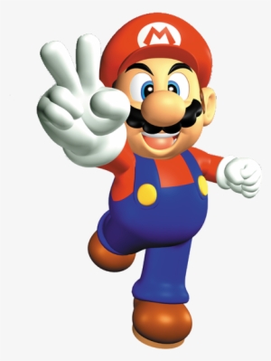 480px-mario - Super Mario 64 Png