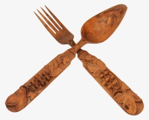 Wooden Spoon Png Clipart Freeuse Library - Wooden Spoon And Fork Png