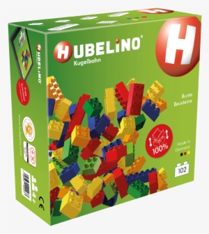 Colorful Building Blocks - Hubelino Marble Run 102 Colorful Building Blocks Made