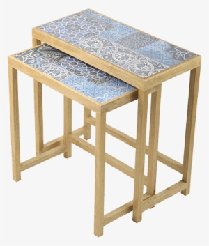 Embroidered Wooden Table - Embroidery