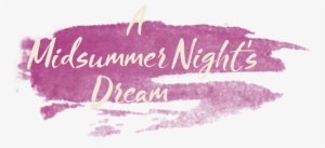 A - Midnight Summer's Dream Title
