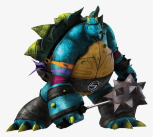 Slash With Donatello's And Michelangelo's Masks - Mighty Mutanimals 2018