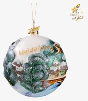 Glass Sphere Heidelberg Winter - Heidelberg