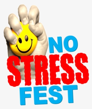 No Stress Fest Logo - No Stress Transparent